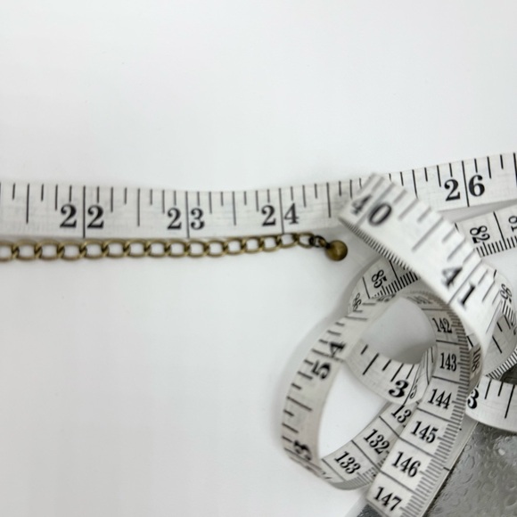 Chico’s Amber Honey Bronze Tone Chain Statement Necklace - Picture 7 of 7